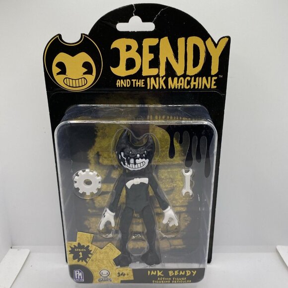 Bendy & The Ink Machine Series 1 Ink Bendy Action Figure 5 inch Sealed Package - Picture 11 of 11